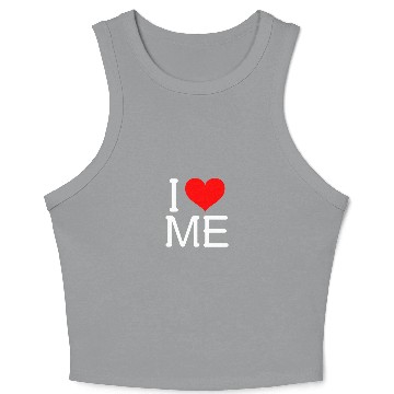 Discover i love me Crop Tank Top
