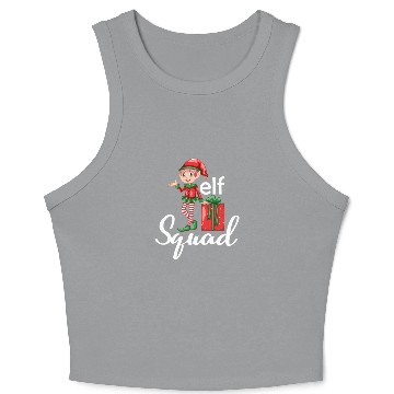 Discover elf squad Crop Tank Top