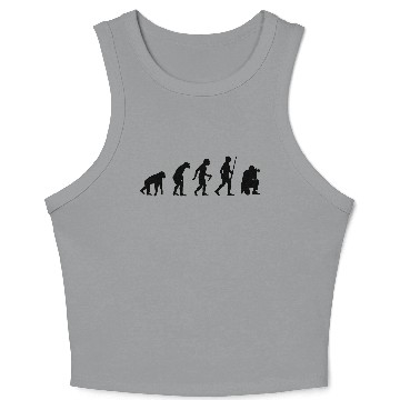 Discover Photographer Evolution Crop Tank Top