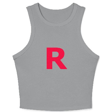 Discover Rocket Team Cosplay Manga Anime Comic Gift Idea Crop Tank Top