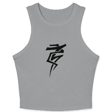 Discover T Tattoo Crop Tank Top