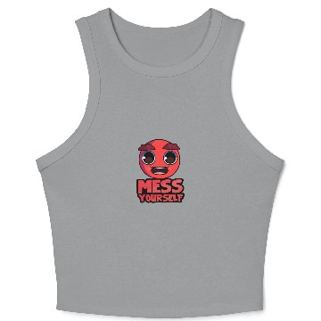 Discover Messyourself merch youtube Crop Tank Top