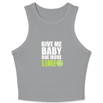 Discover Lime Crop Tank Top