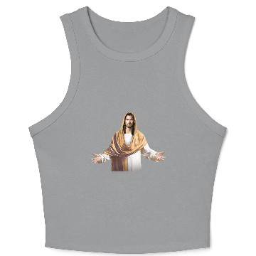 Discover Jesus Christ Crop Tank Top