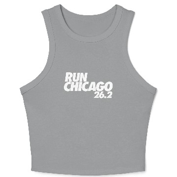 Discover run chicago Crop Tank Top