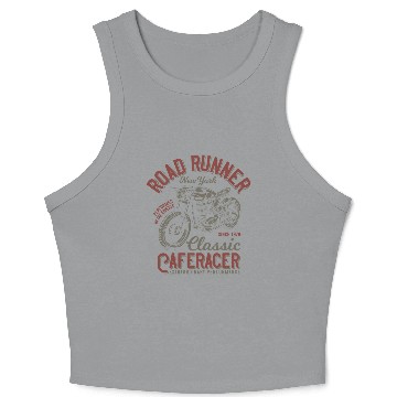 Discover Road runner Crop Tank Top