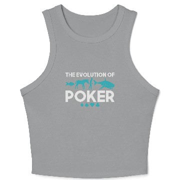 Discover The Evolution of Poker Crop Tank Top