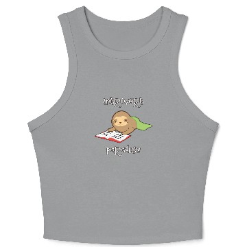 Discover Sloth Animal Crop Tank Top