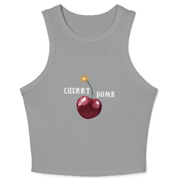 Discover Cherry bomb big Crop Tank Top