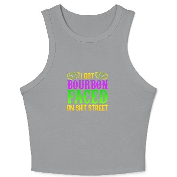 Discover New Orleans Drinking Crop Tank Top, Funny Shit Faced On Bo