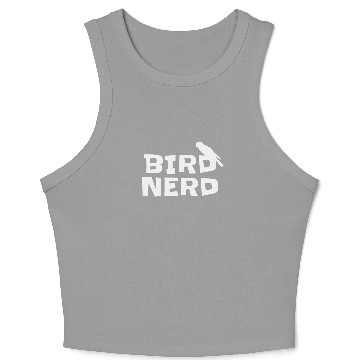Discover Birds Design Bird Nerd Illustration Cool Gift Idea Crop Tank Top
