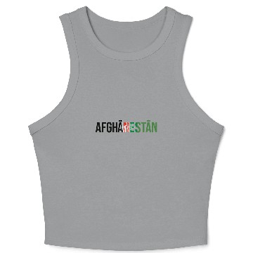 Discover Afghanistan Crop Tank Top