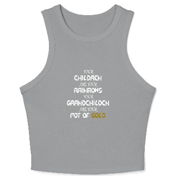 Discover Proud National Guard Crop Tank Top