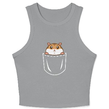 Discover Hamster Belly Crop Tank Top