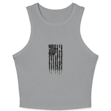 Discover National Flag Series: USSF Special Forces Crop Tank Top