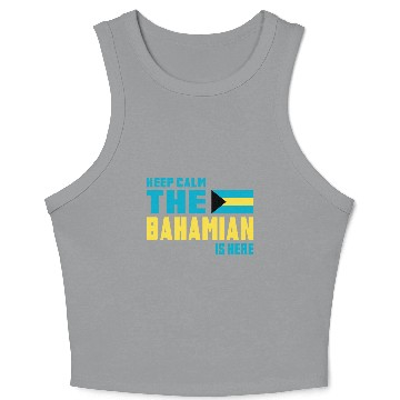 Discover Keep Calm Bahamas Design / Gift Crop Tank Top