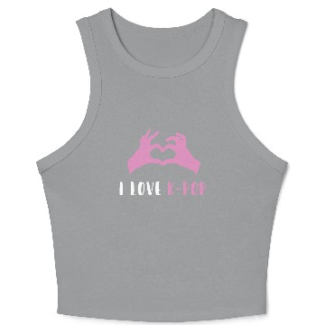 Discover Kpop K-pop K pop Crop Tank Top