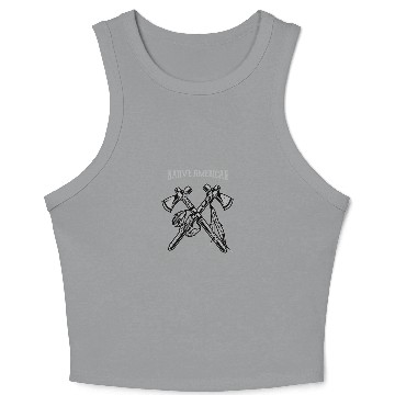 Discover Native American Crop Tank Top
