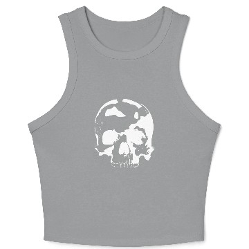 Discover The Punisher Skull Crop Tank Top