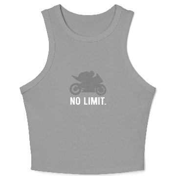 Discover Motorcycle Racing Saying Crop Tank Top