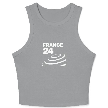 Discover france 24 Crop Tank Top