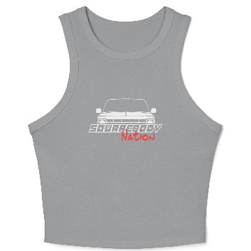 Discover Square Body Nation 70s Squarebody Crop Tank Top