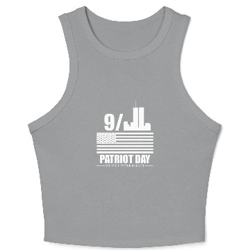 Discover 9 11 Patriot Day Crop Tank Top