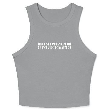 Discover Original Gangster Crop Tank Top