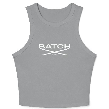 Discover Batch Hype Black Crop Tank Top