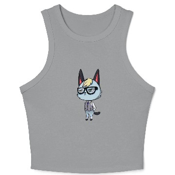 Discover Animal crossing raymond Crop Tank Top