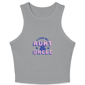 Discover I love my aunt and uncle. Crop Tank Top