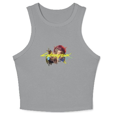 Discover cyberpunk 2077 Crop Tank Top