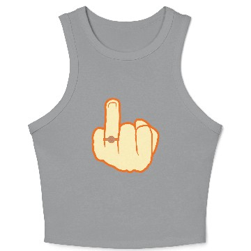 Discover Hand wedding wedding Crop Tank Top