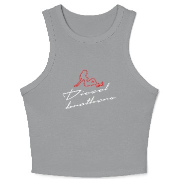 Discover Diesel Brothers Iconic Trucker Lady Crop Tank Top