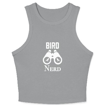 Discover Bird Nerd Crop Tank Top