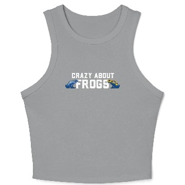 Discover Poison dart frog - Dendrobates Tinctorius Frog Crop Tank Top