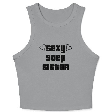 Discover Sexy Step Sister Crop Tank Top