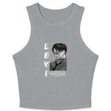 Discover AO Titan Crop Tank Top "LEVI ACKERMAN"