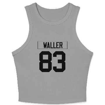 Discover Just Waller 83 Raiders Crop Tank Top