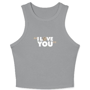 Discover "I Love You" – Matching Couple Crop Tank Top