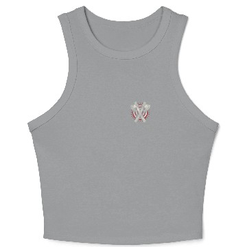 Discover Hatchet Lumberjack Axe Throwing Pocket Crop Tank Top