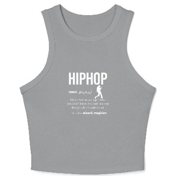 Discover Hip Hop Crop Tank Top