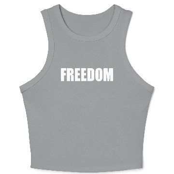Discover freedom Crop Tank Top