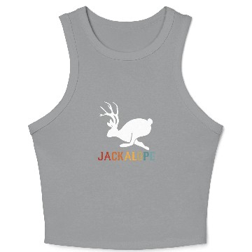 Discover Jackalope Crop Tank Top