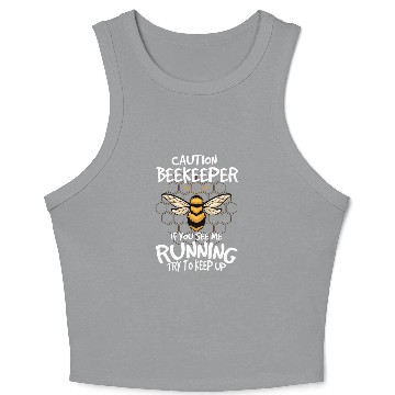 Discover Honey, Beekeeper, Beekeeping, Beekeeping, Bee Crop Tank Top
