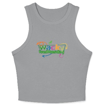 Discover WACKY WEDNESDAY Clothes for mismatch day birthday Crop Tank Top