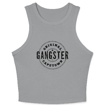 Discover Original Gangster Capetown Crop Tank Top