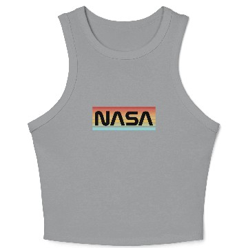 Discover NASA Vintage Style Crop Tank Top