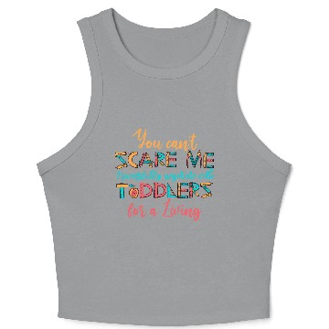 Discover Daycare Teacher Crop Tank Top