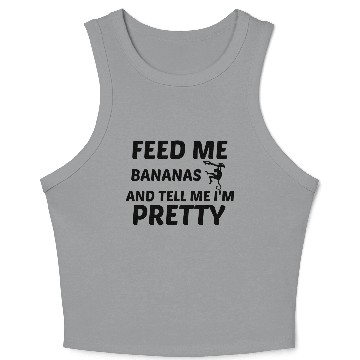Discover MONKEY BANANA FEED Crop Tank Top